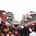 日本の浅草の風景