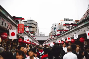 日本の浅草の風景
