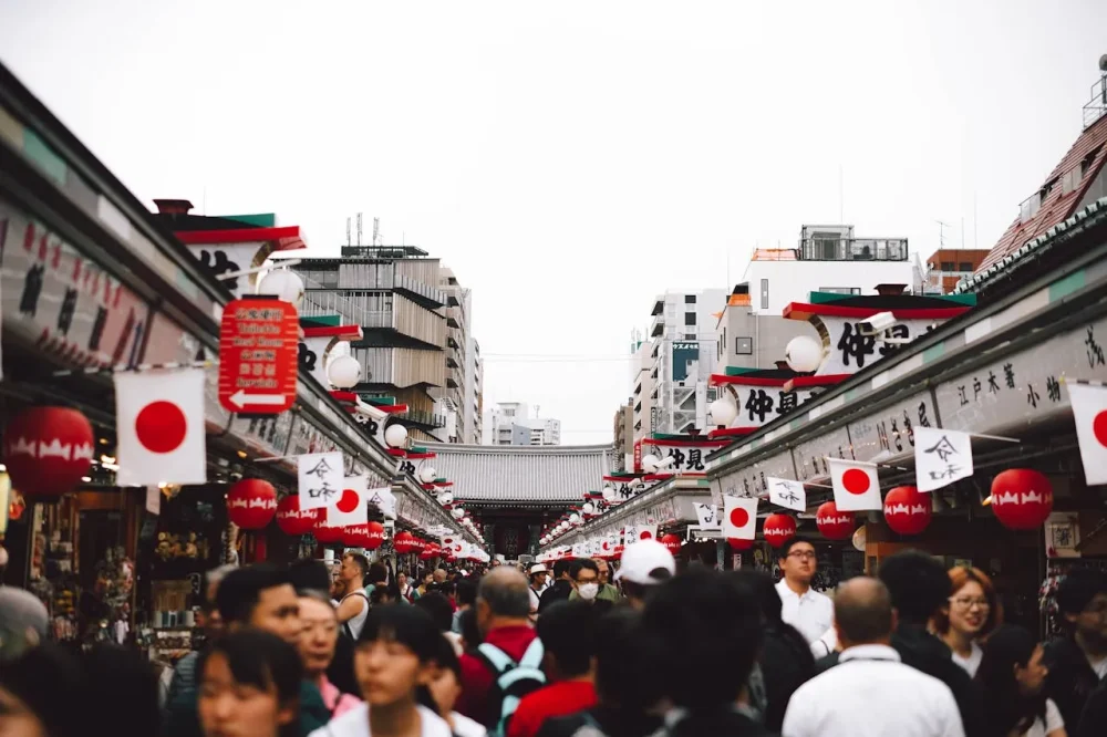 日本の浅草の風景