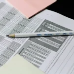 日本語能力試験（JLPT）の解答用紙