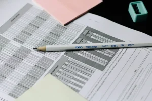 日本語能力試験（JLPT）の解答用紙