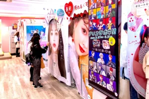日本のプリクラ