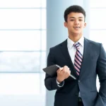 若い外国人のビジネスマン