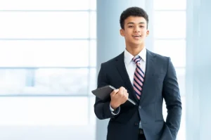 若い外国人のビジネスマン