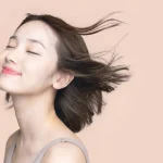 肌が綺麗な日本人女性